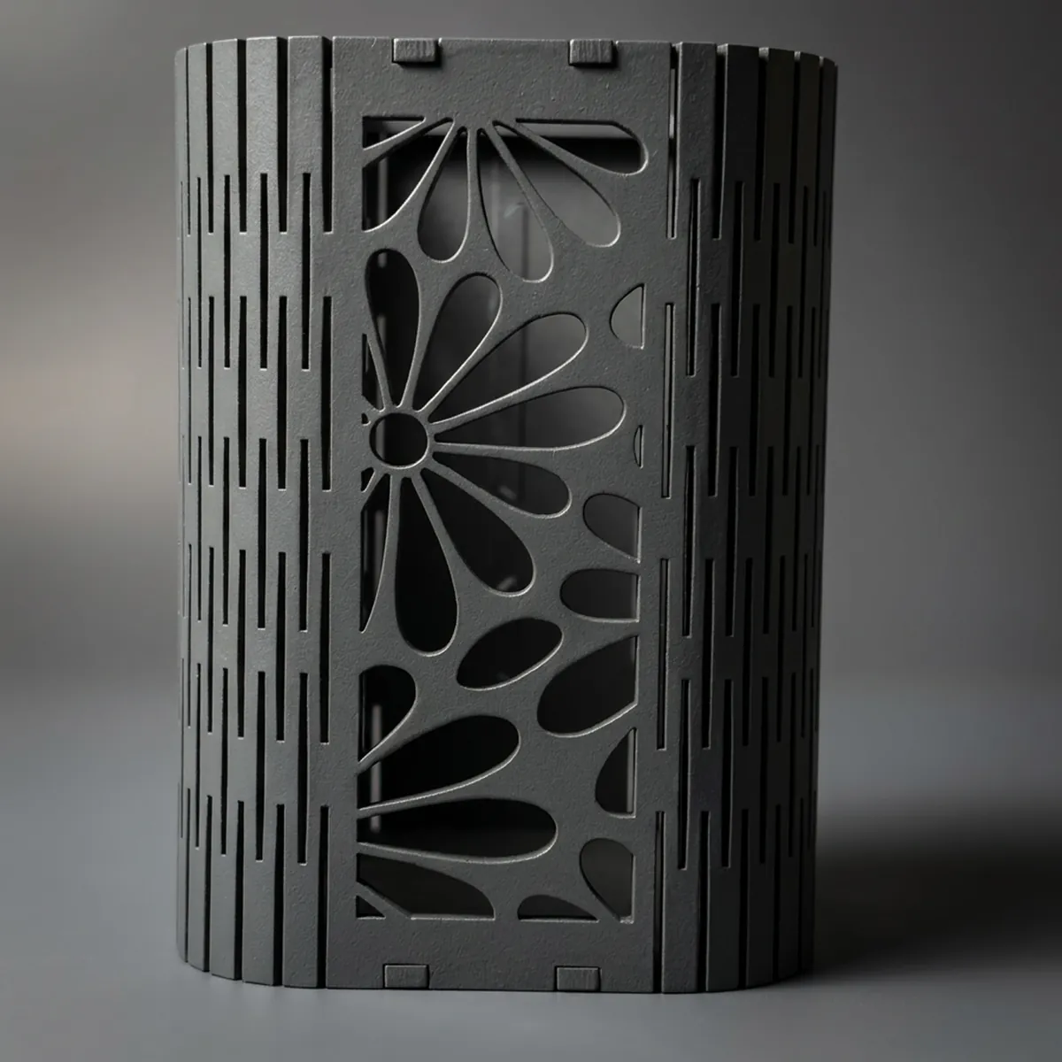 Geometric Mesh Pen Holder | Premium MDF Desk Organizer for Office & Study - Image 6