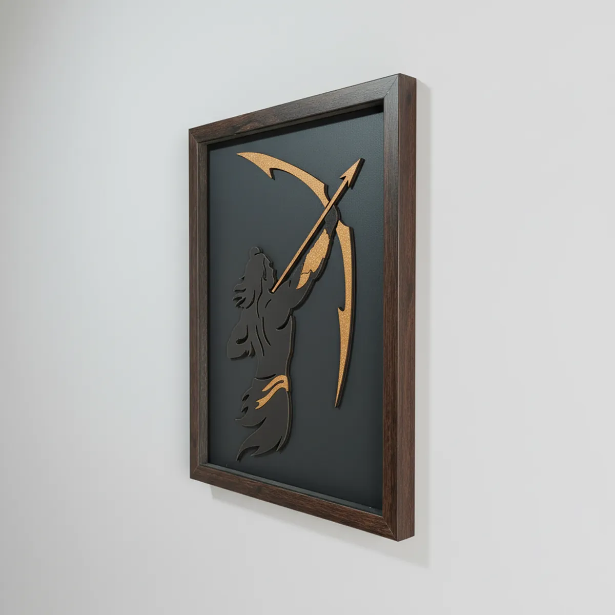 Lord Ram Wall Art Frame| Premium Minimalist Spiritual Wall Art for Living Room, Office & Meditation Space - Image 2